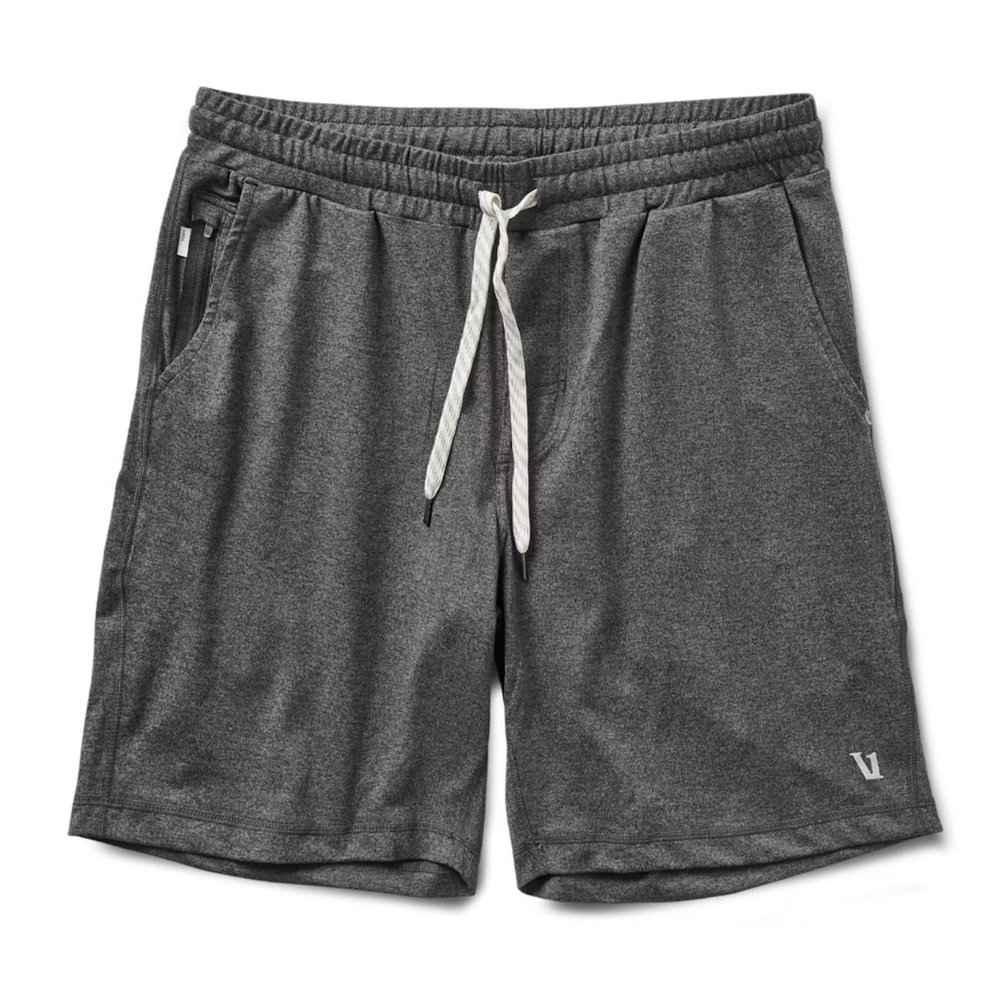 NWT VUORI Ponto Short Charcoal Heather Gray Large